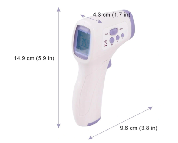 Medizinisches berührungsloses Infrarot-Thermometer 2in1 – Bild 2