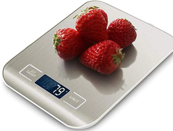 Präzise Küchenwaage 5 kg/1 g LCD-Display – Bild 4